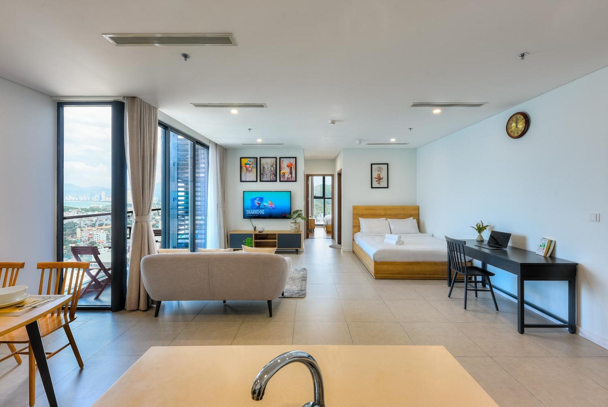 S Lux Apartment Scenia Bay Nha Trang Eksteriør bilde