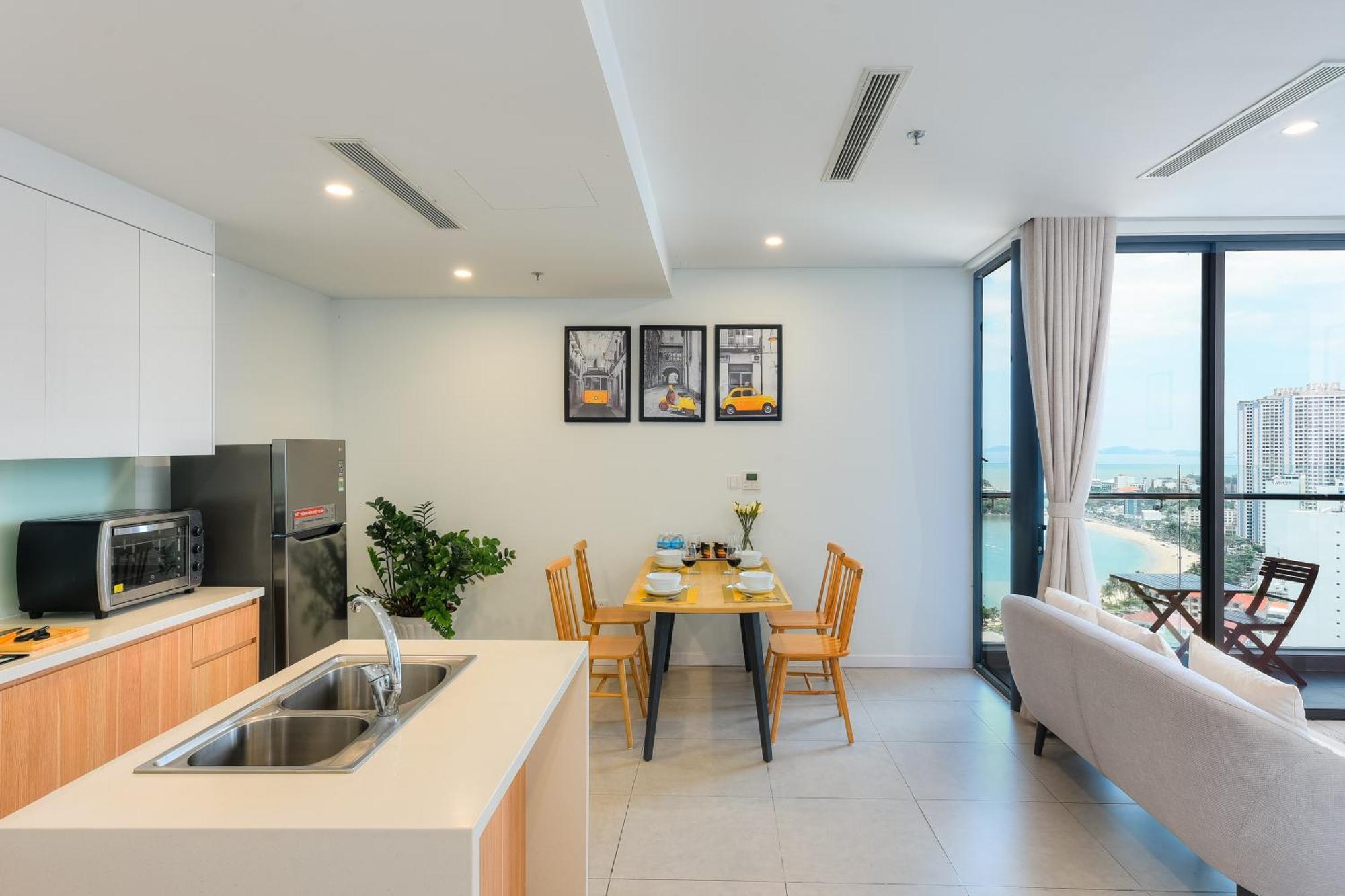 S Lux Apartment Scenia Bay Nha Trang Eksteriør bilde